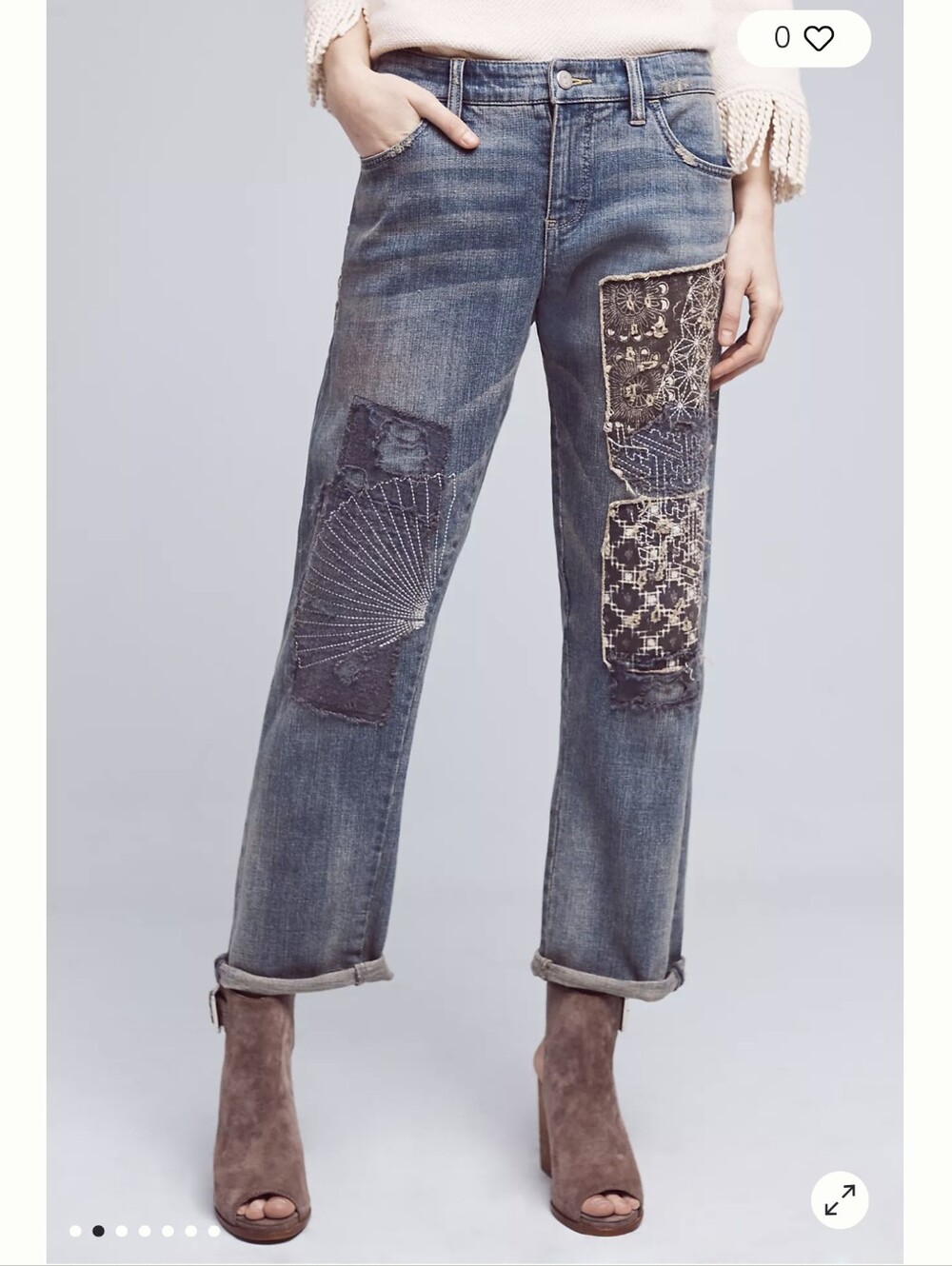 Pilcro Hyphen Mid-Rise Boyfriend Jeans By Anthropologie
